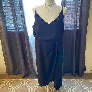 Gilli black cocktail dress, spaghetti straps
